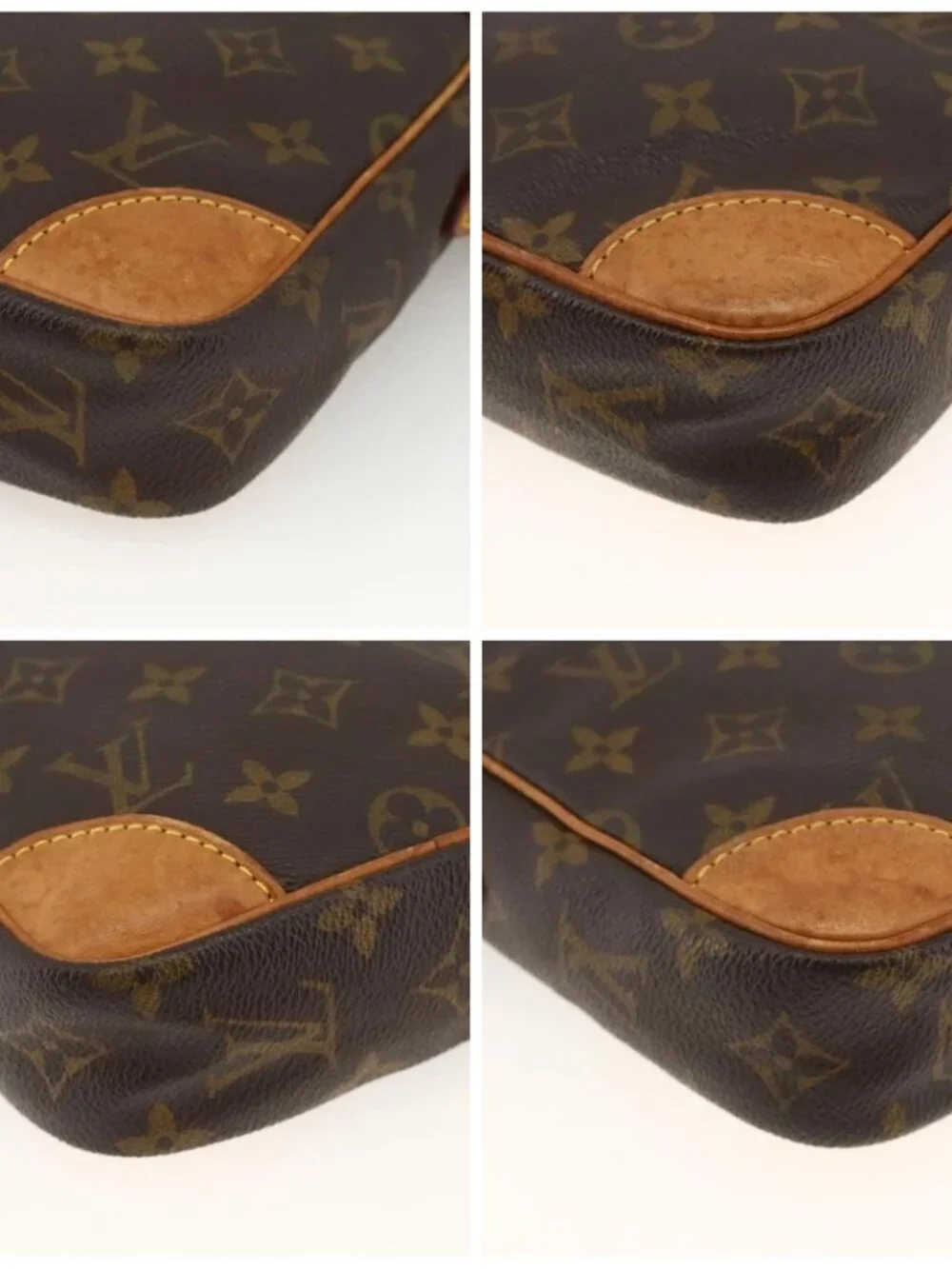 LOUIS VUITTON Monogram Danube Shoulder Bag M45266 LV Auth hk3648